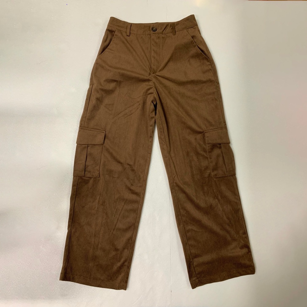 Chocolate Brown High Waist Pants